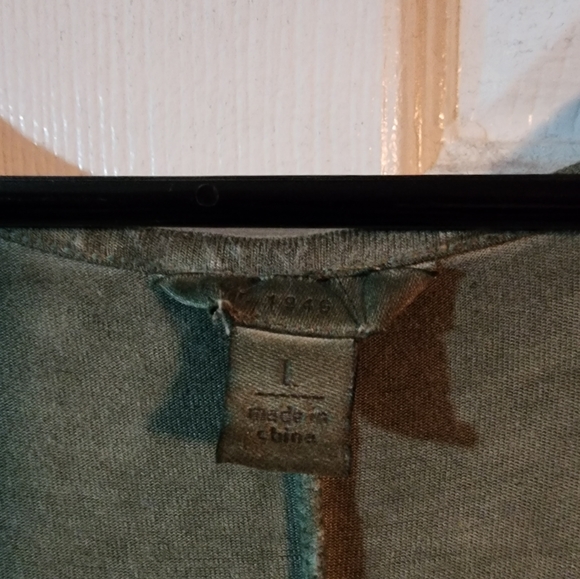 Olive green long sun dress - Picture 4 of 4